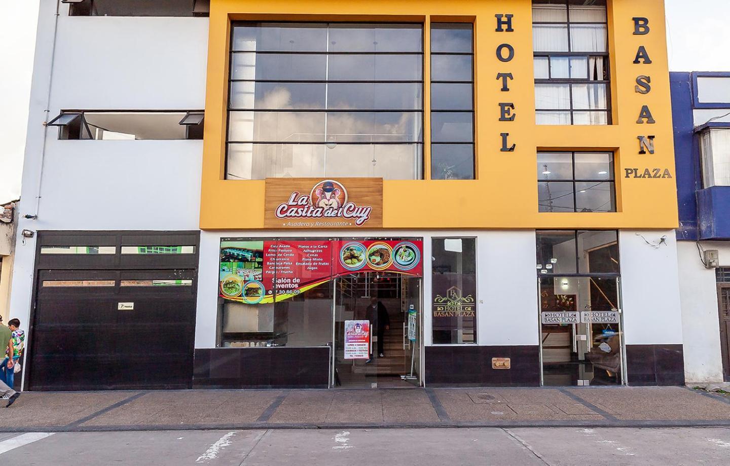 Hotel Basan Plaza Пасто Екстериор снимка